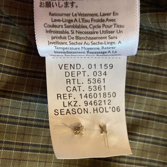 Eddie Bauer Relaxed Fit Wrinkle & Stain Resistant Button Down Long-Sleeved Shirt - Picture 7 of 8